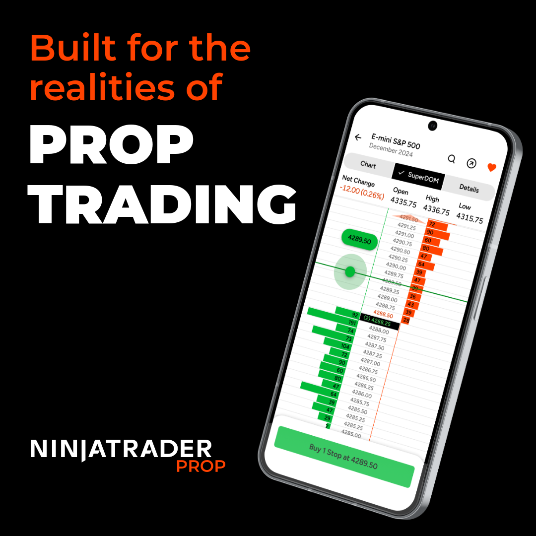 NinjaTrader Prop Facebook ad