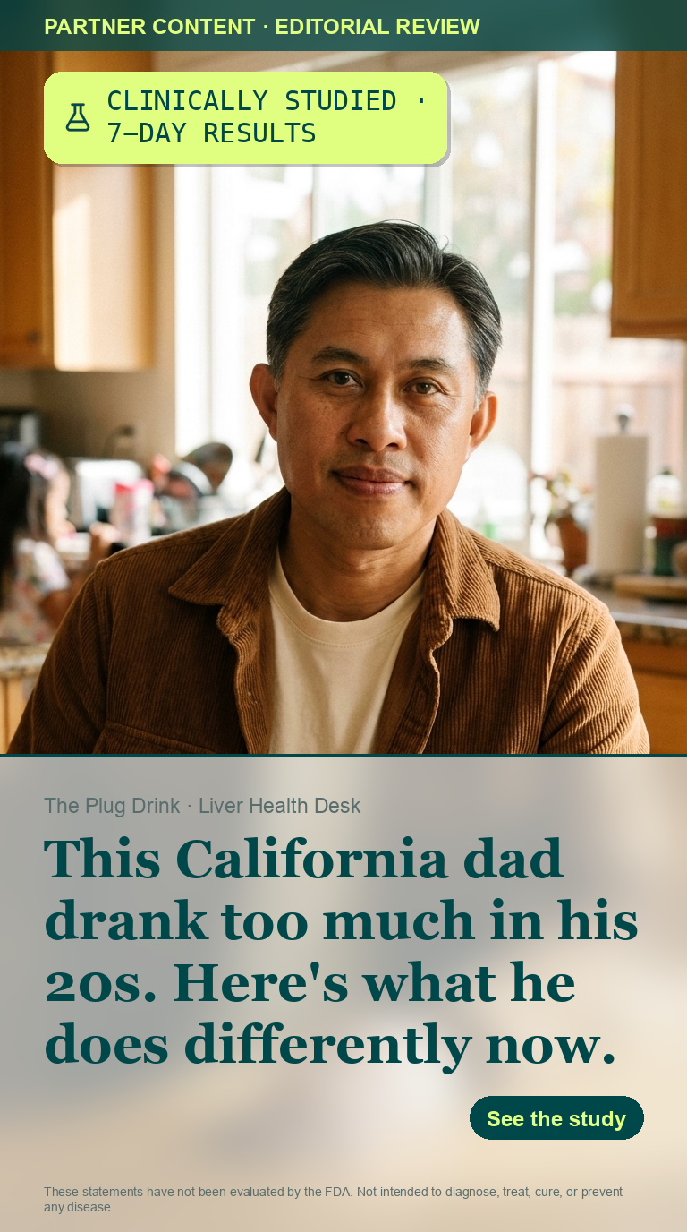 The Plug Drink Facebook ad: This California dad drank too much in his 20s. Here's what…