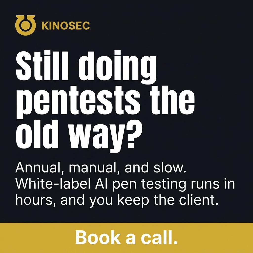 KinoSec Facebook ad: MSPs: Add New Revenue From Your Existing Clients