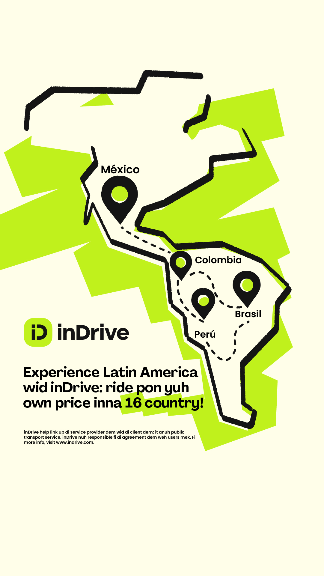 inDrive Facebook ad