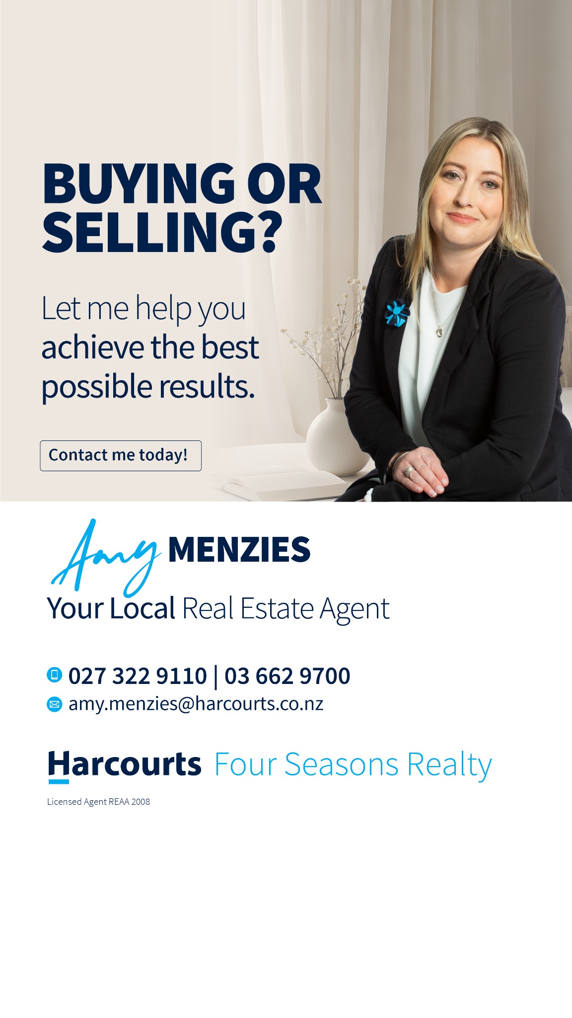 Harcourts Four Seasons Realty Facebook ad