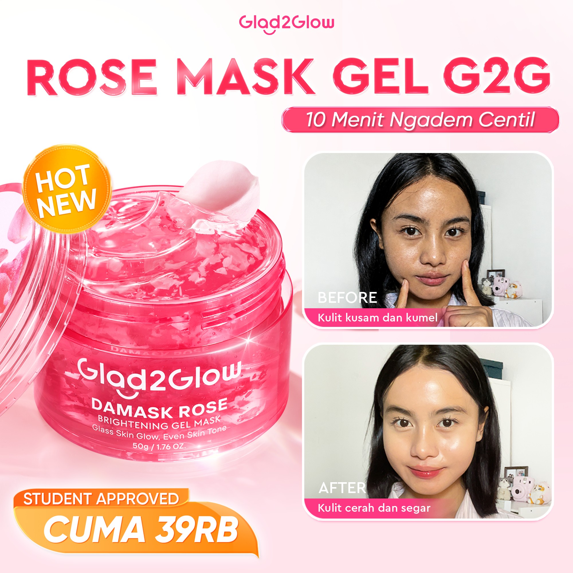 Glad2Glow-indo Facebook ad
