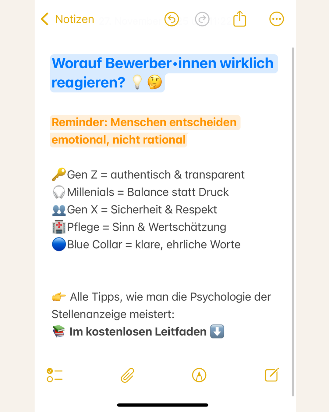 XING Facebook ad