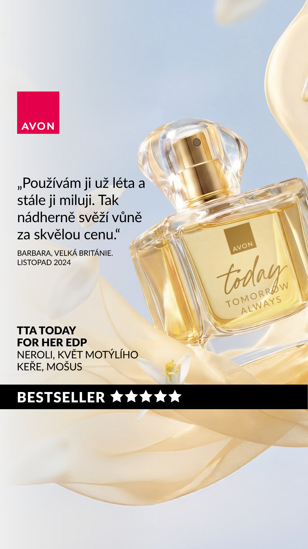 Avon Česká republika Facebook ad: TTA Today for Her EDP