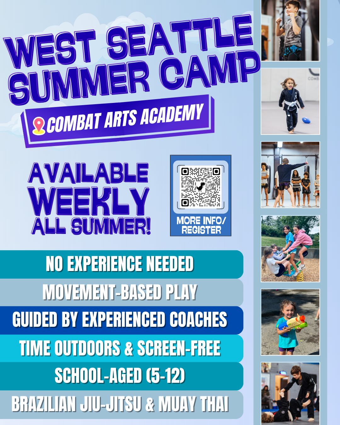 Combat Arts Academy Facebook ad: Combat Arts Academy - Summer Camp