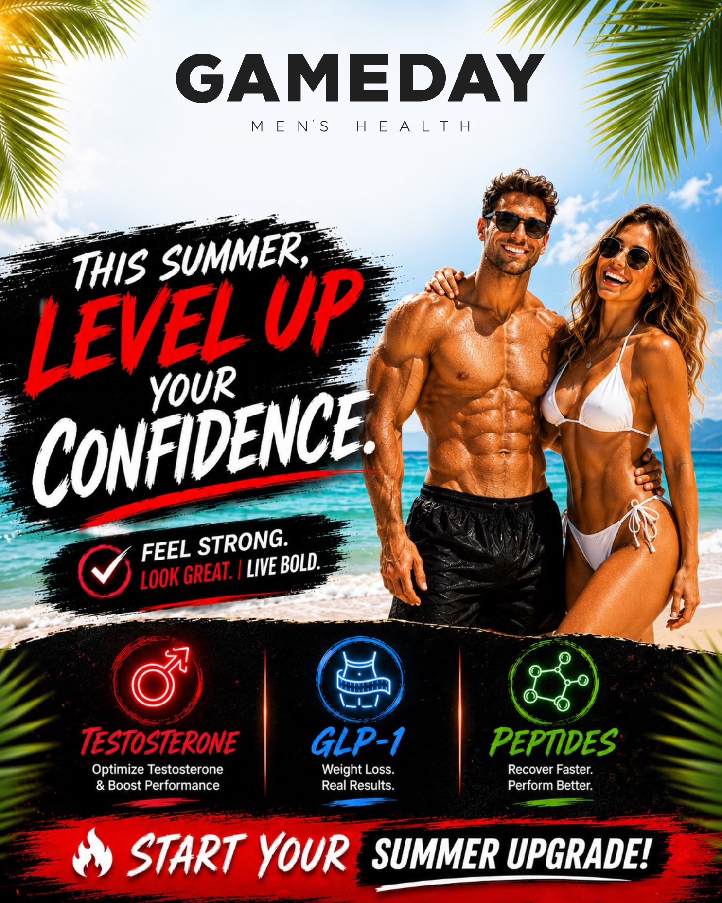 Gameday Men's Health Facebook ad: Gameday Men's Health Lee's Summit, MO | Local Testosterone…