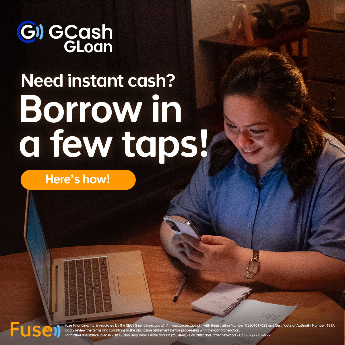 GCash Facebook ad