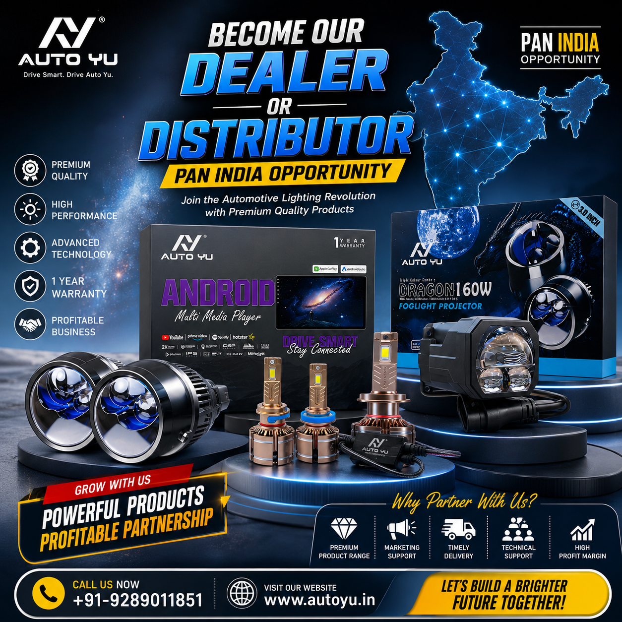 Auto YU Facebook ad: Join hands with AUTO YU