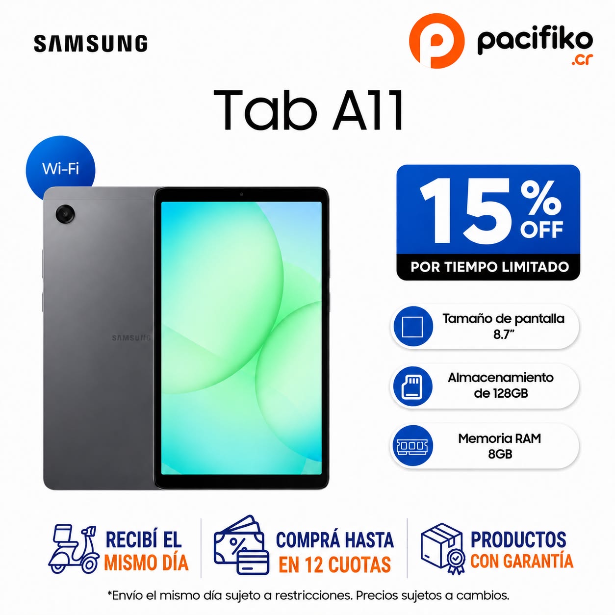 Pacifiko Facebook ad