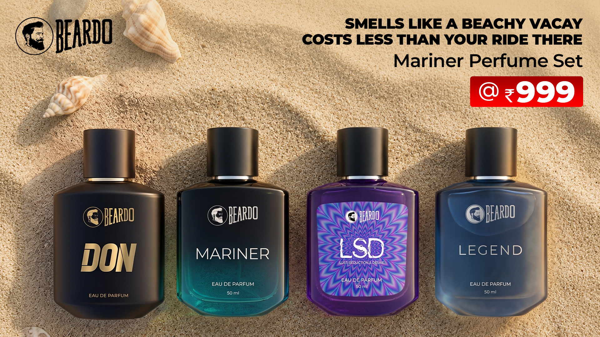 BEARDO for Men Facebook ad