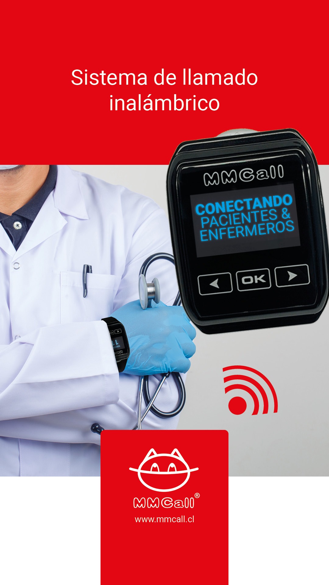 Mmcall CHILE Facebook ad from Nov 29, 2022