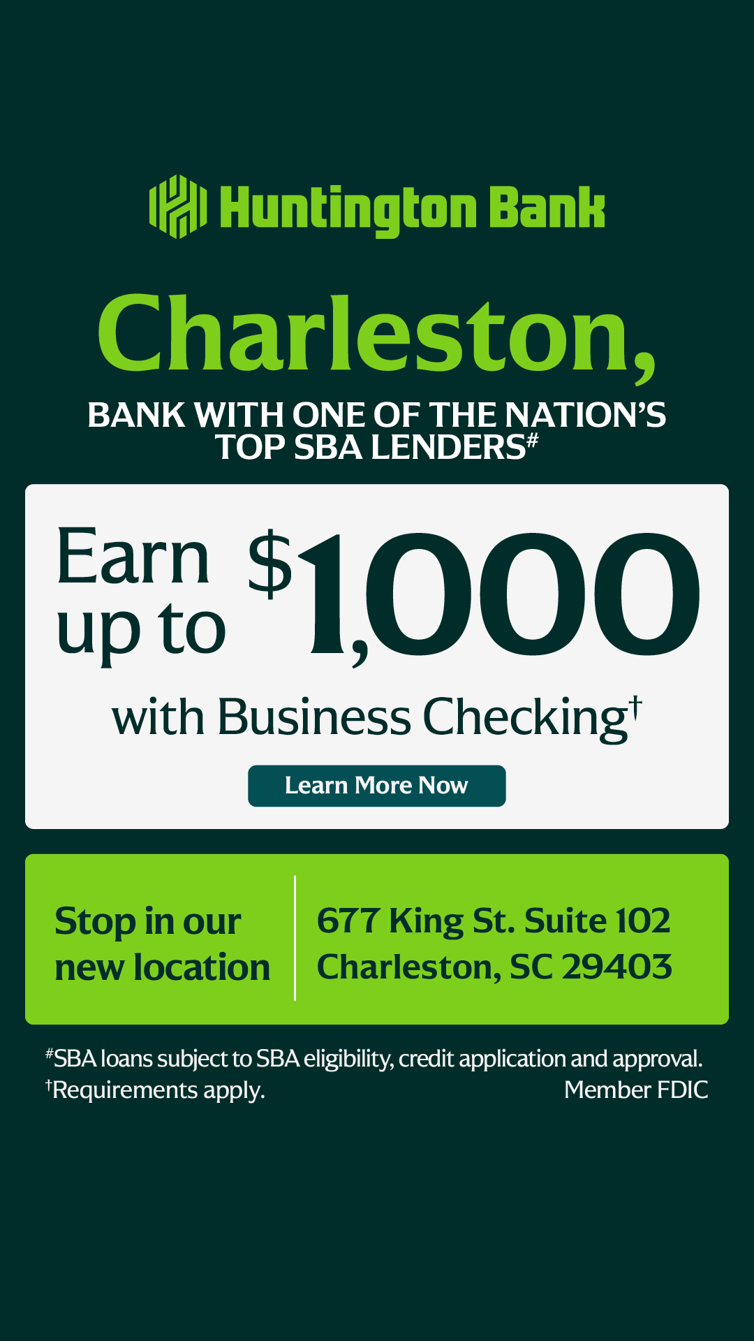 Huntington National Bank Facebook ad