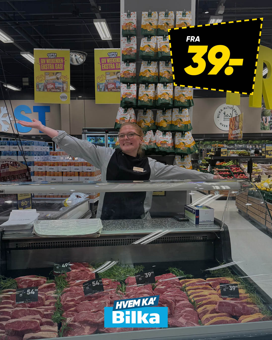 Bilka Facebook ad: Se mere i avisen