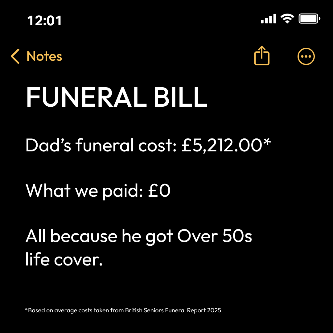 British Seniors Facebook ad