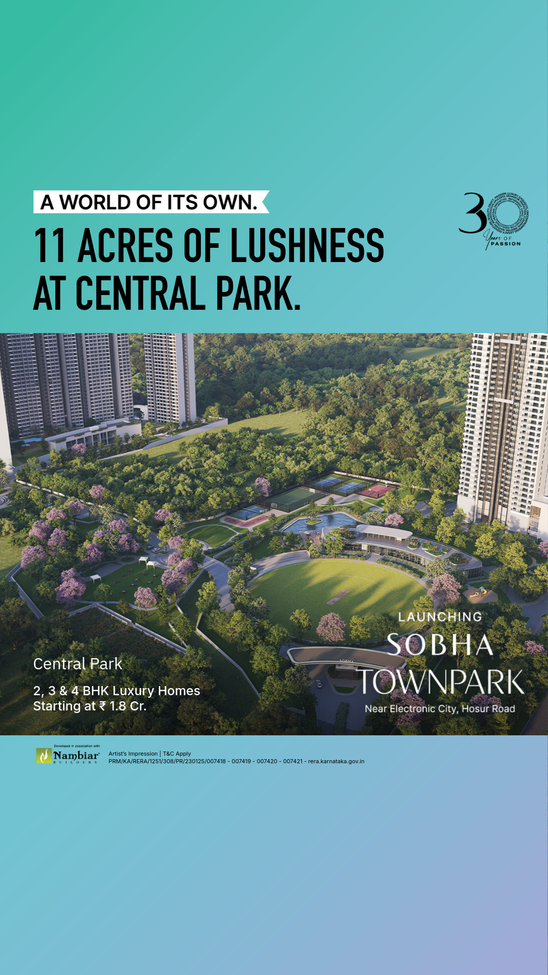 SOBHA Limited Facebook ad