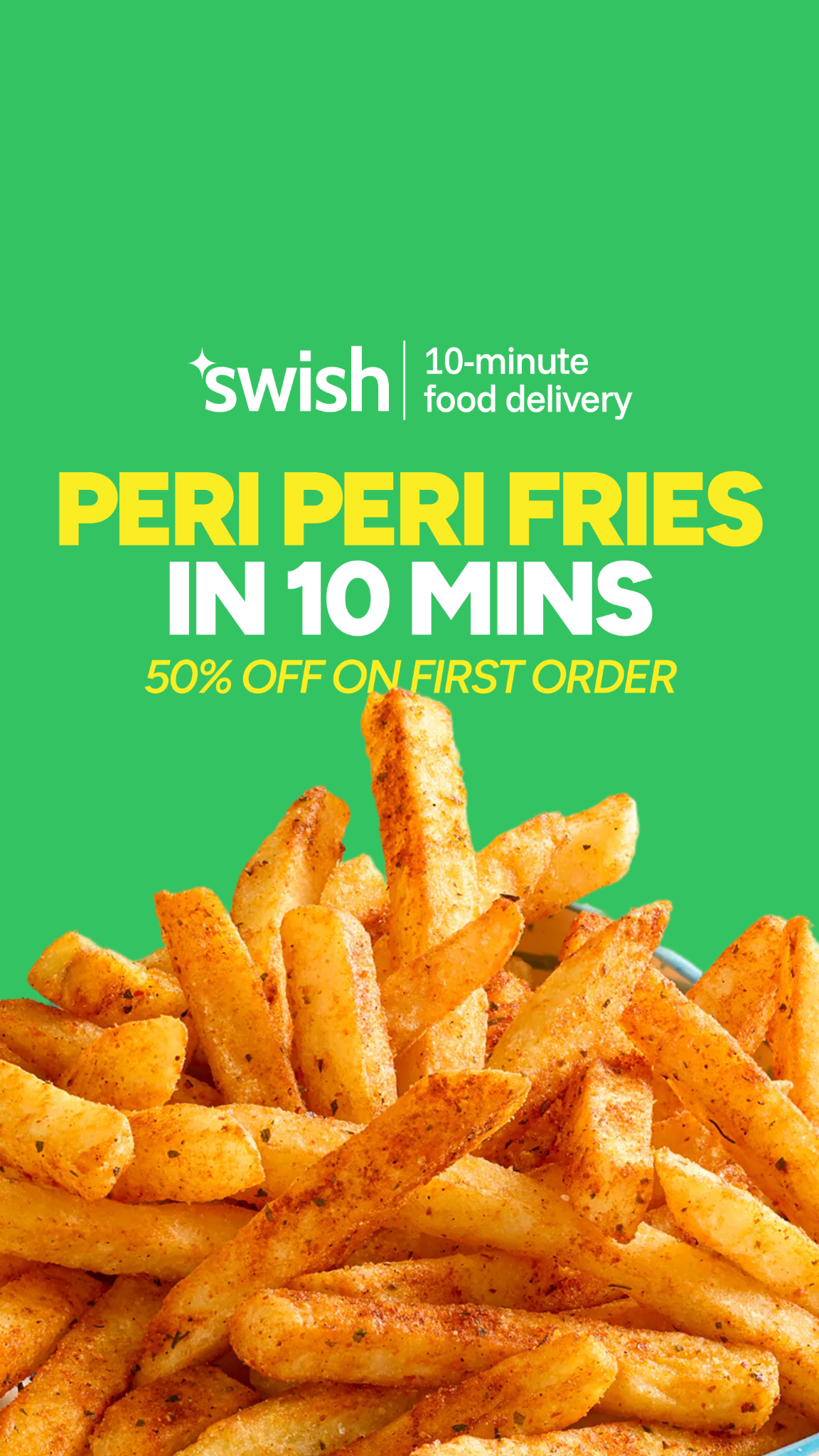 Swish Now Facebook ad