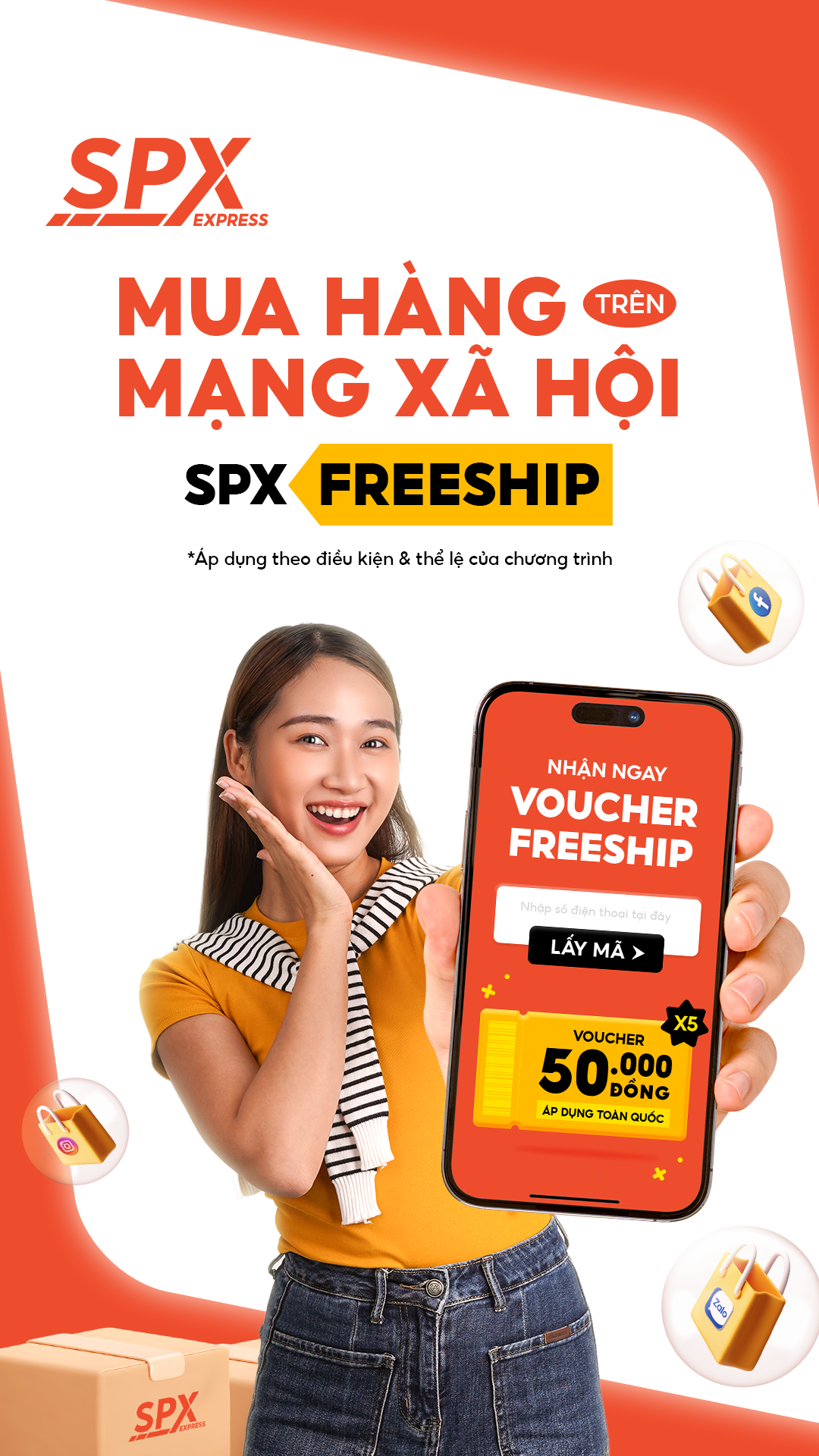 SPX Express Facebook ad