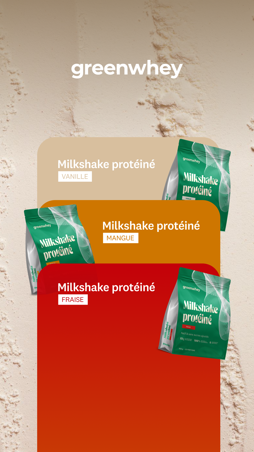 greenwhey Facebook ad