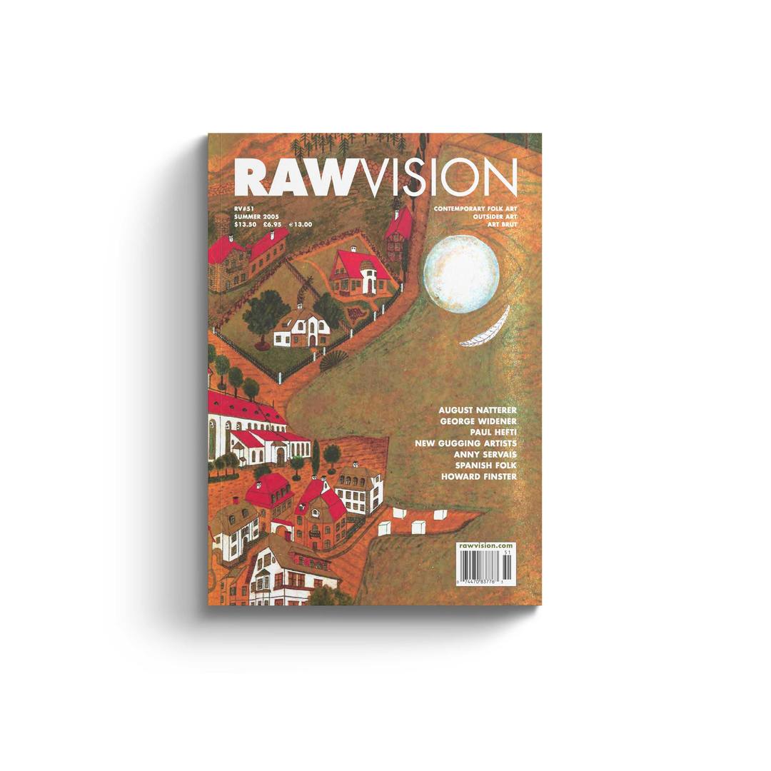 Raw Vision Magazine Facebook ad: Discover the world of outsider art in Raw…