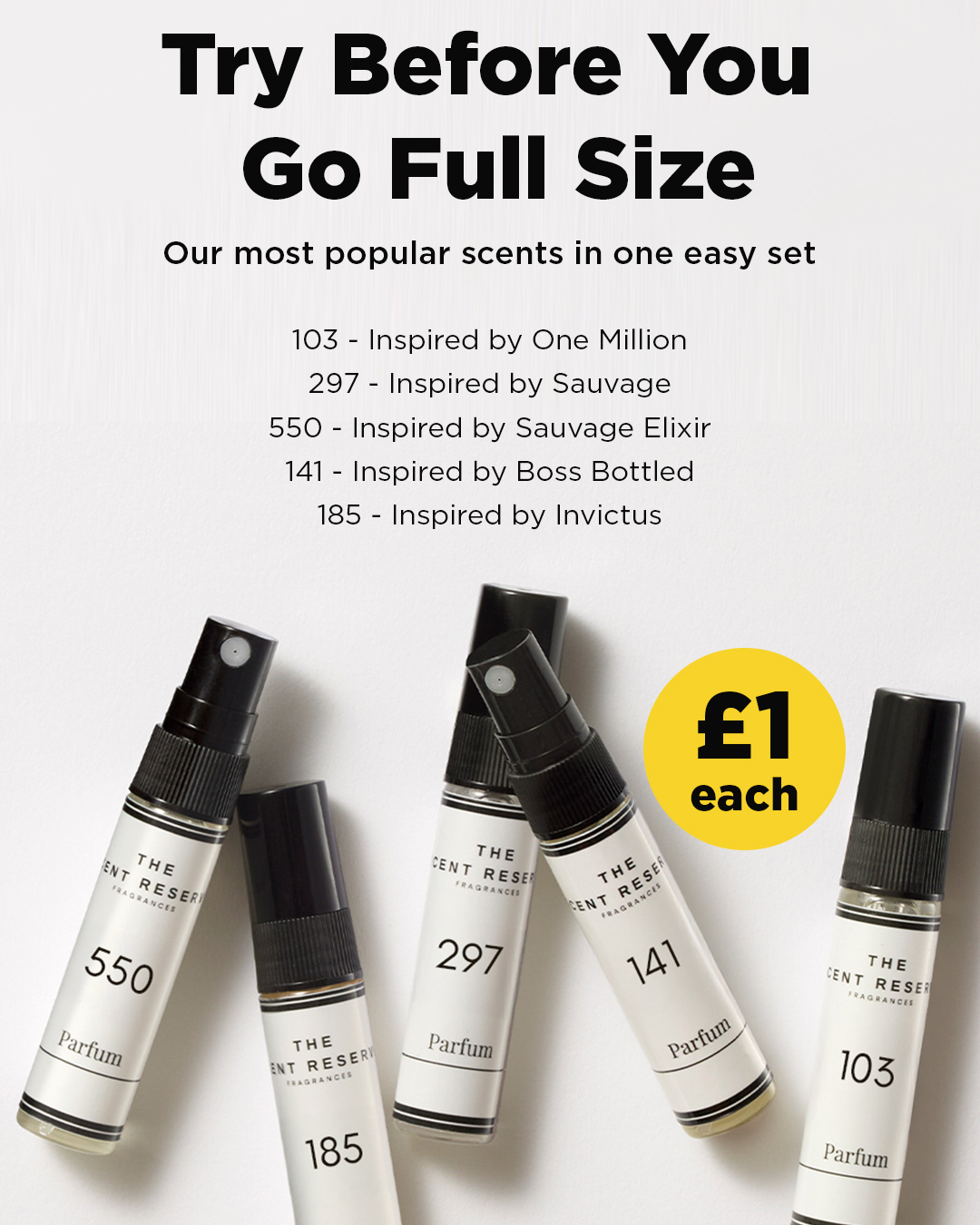 The Scent Reserve Facebook ad