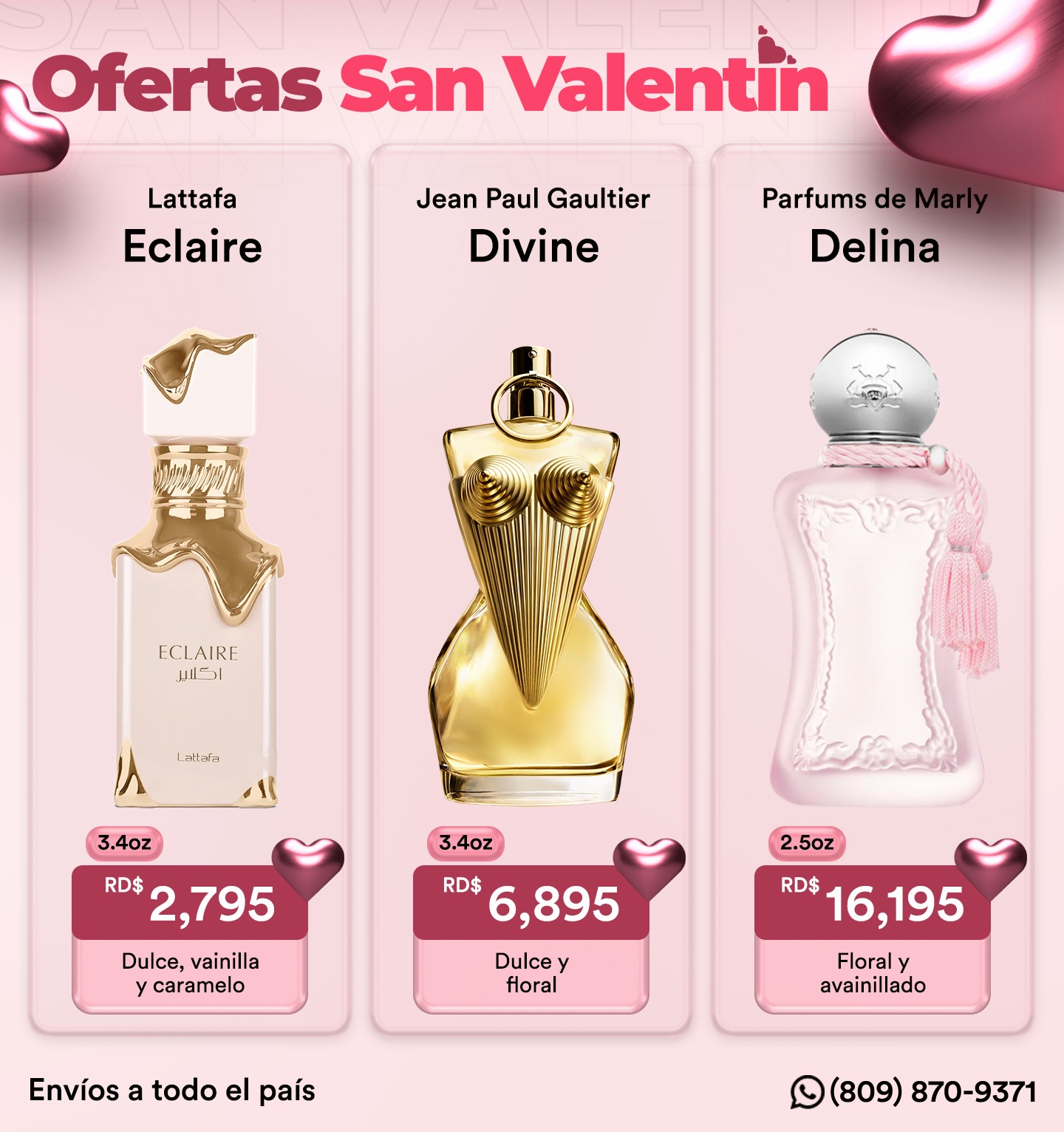 Essentia Fragrance Shop Facebook ad