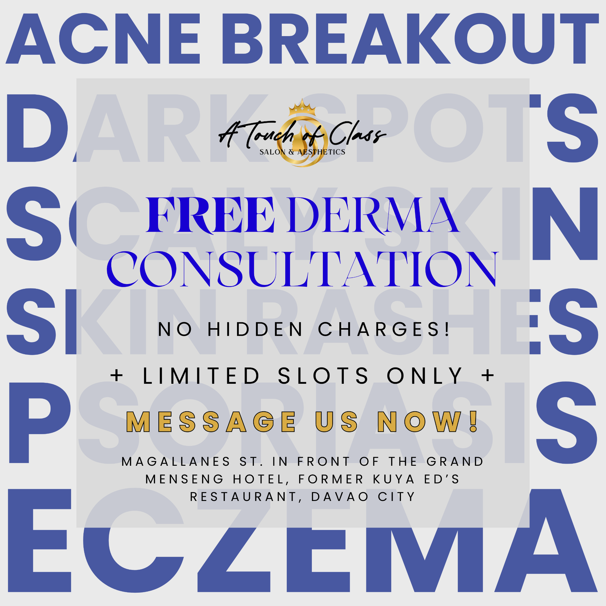 A Touch of Class Davao Facebook ad: Grab this FREE Consultation while you can!