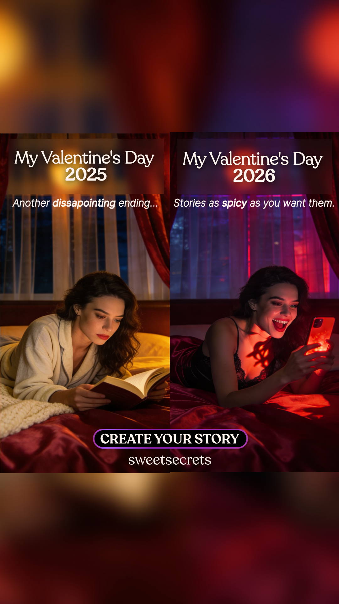 Sweetsecrets Facebook ad