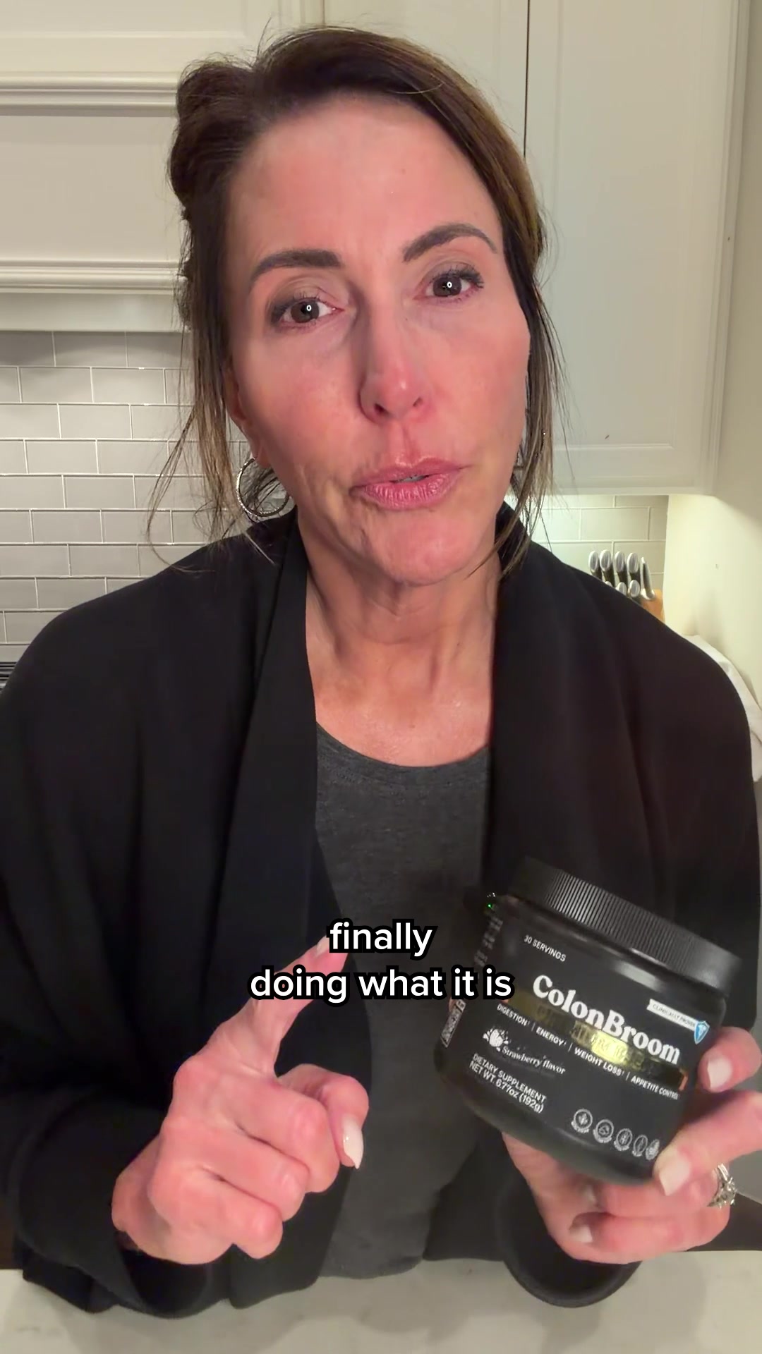 ColonBroom Facebook ad: Real Results. No Complicated Routine.