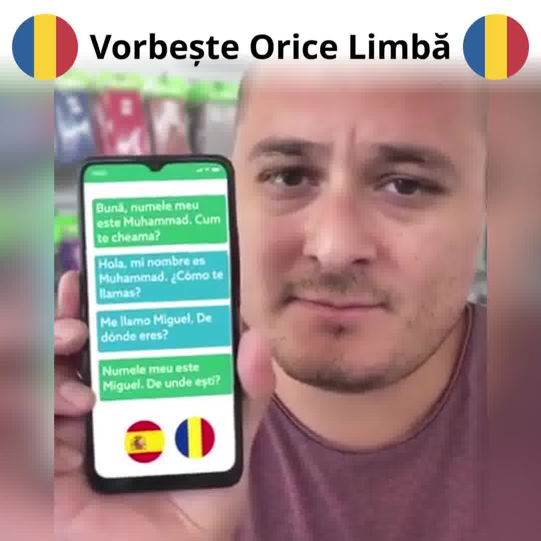 Voice Translator All Languages Facebook ad: Descărcați gratuit traducătorul vocal acum!