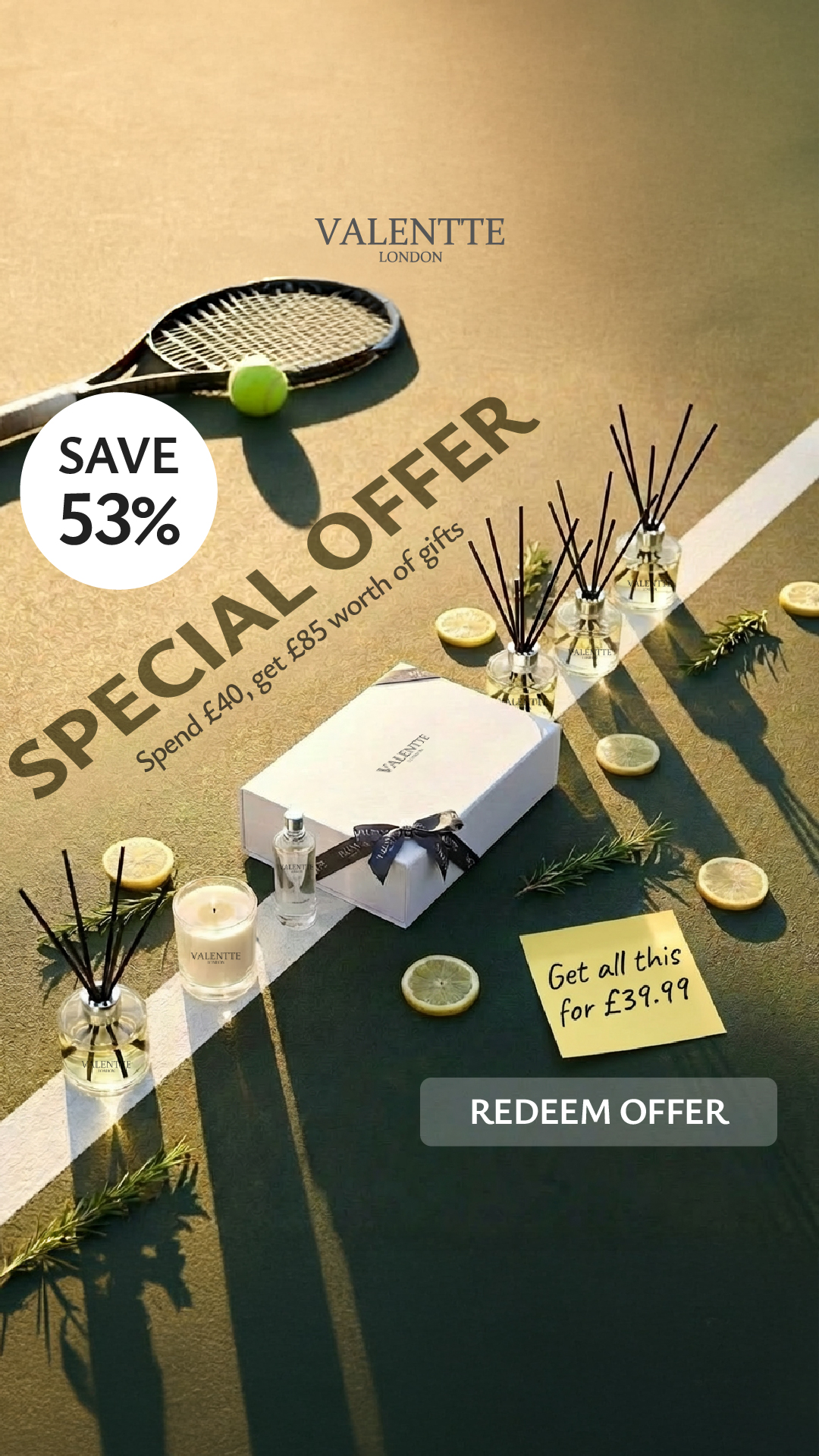 Valentte Facebook ad