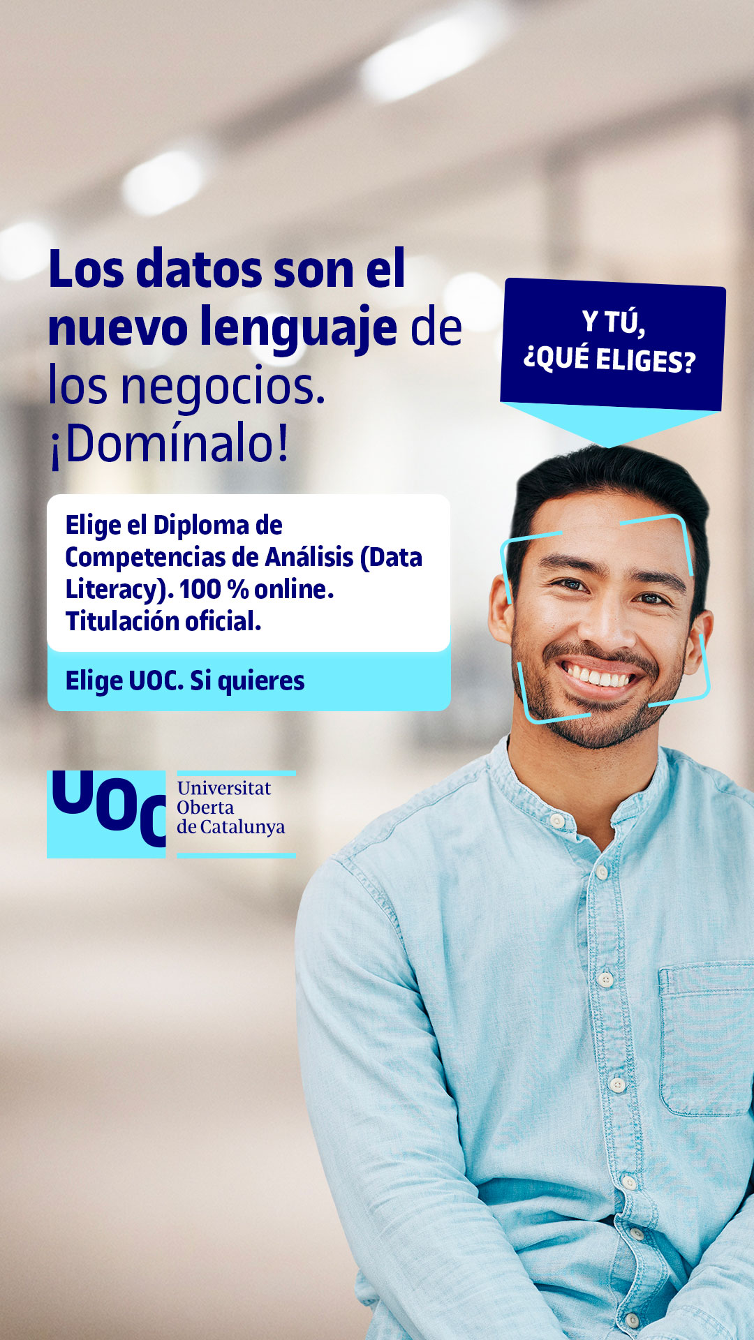 Universitat Oberta de Catalunya (UOC) Facebook ad