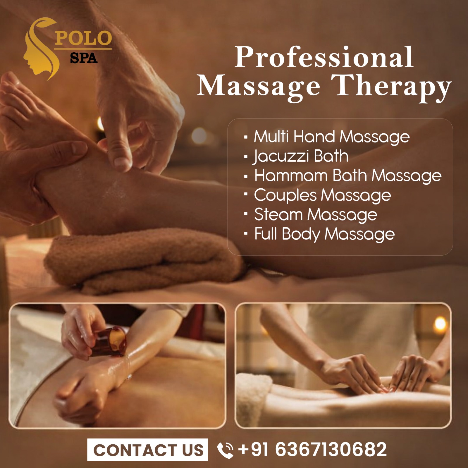 Polo Spa Jaipur Facebook ad: Chat with us