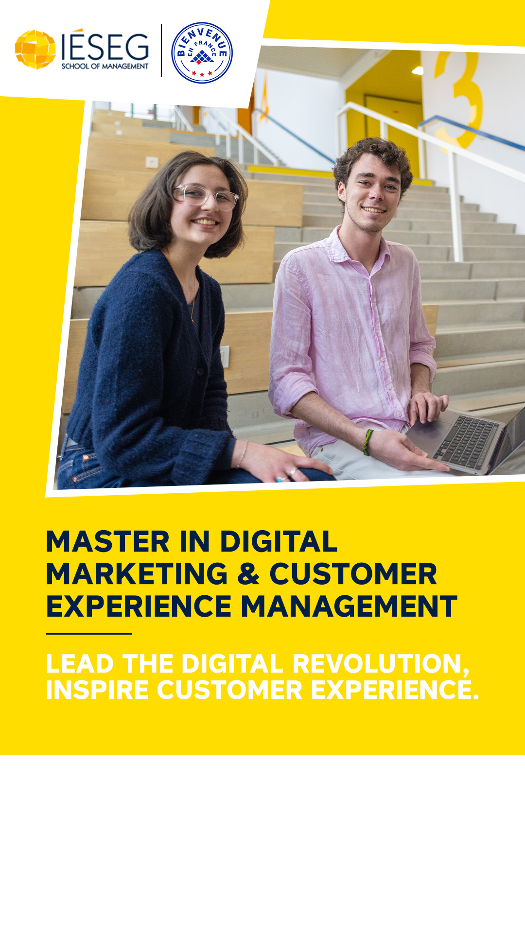 IÉSEG School of Management Facebook ad