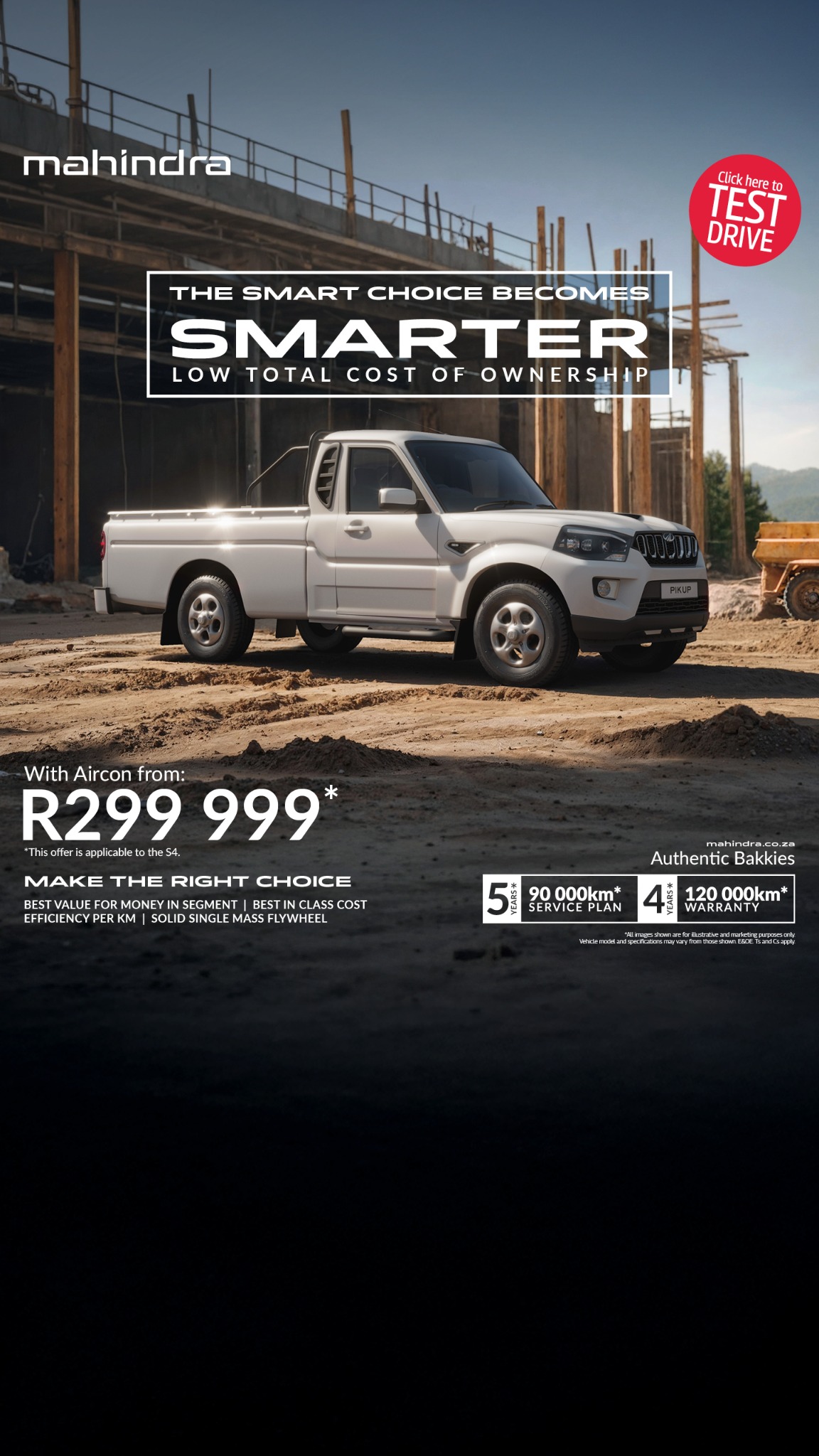 Mahindra South Africa Facebook ad from Mar 1, 2026