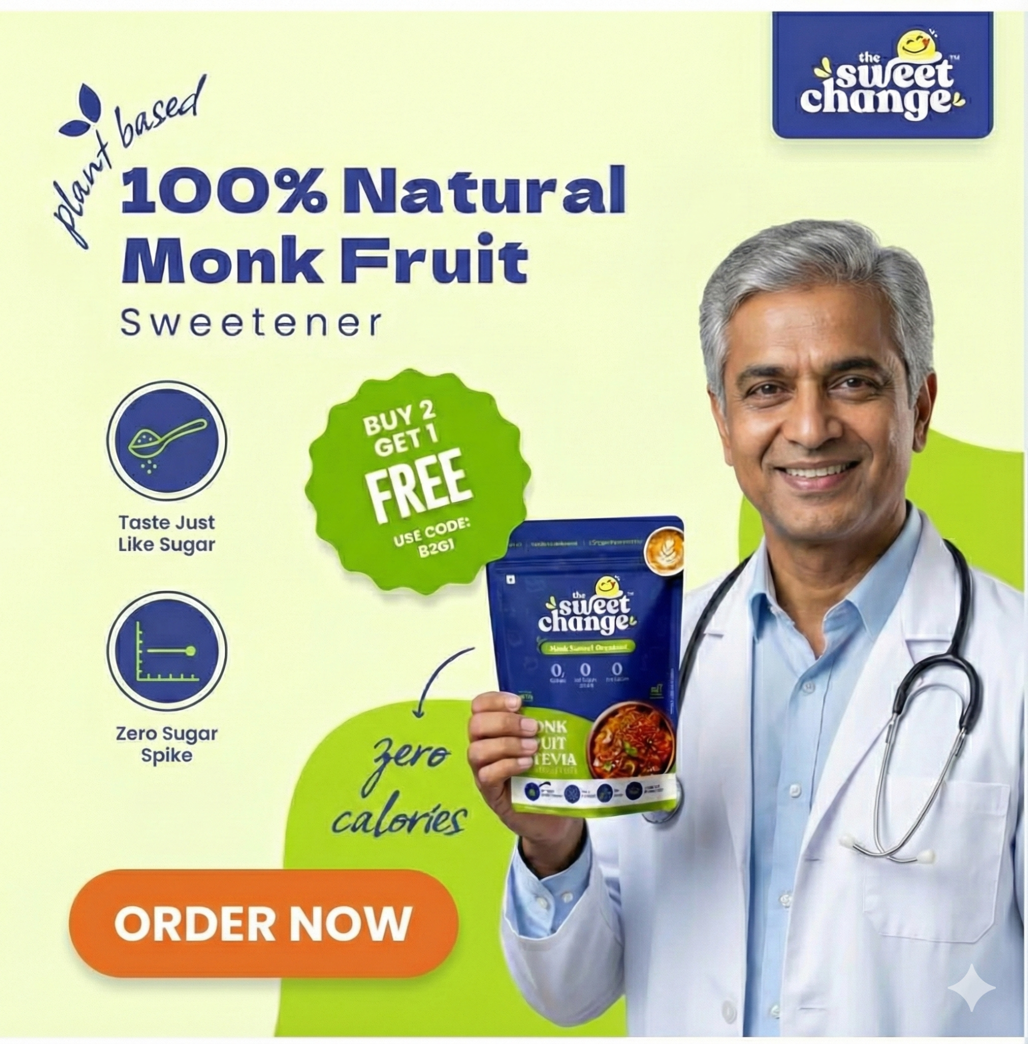 Thesweetchange Facebook ad