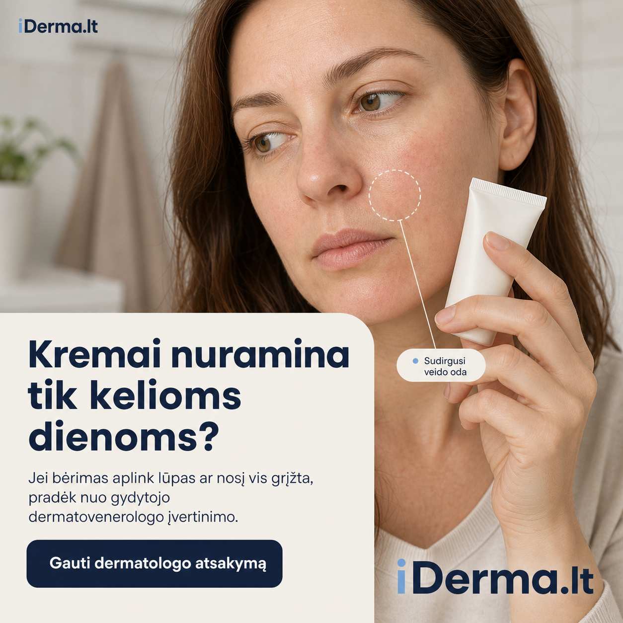 iderma.lt - Dermatologo konsultacija Facebook ad