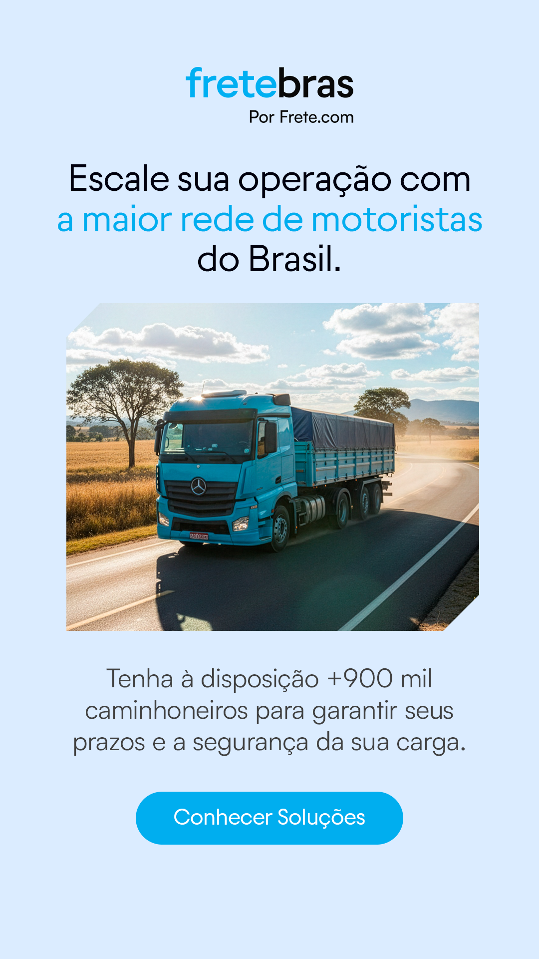 Fretebras Facebook ad from Jun 15, 2026