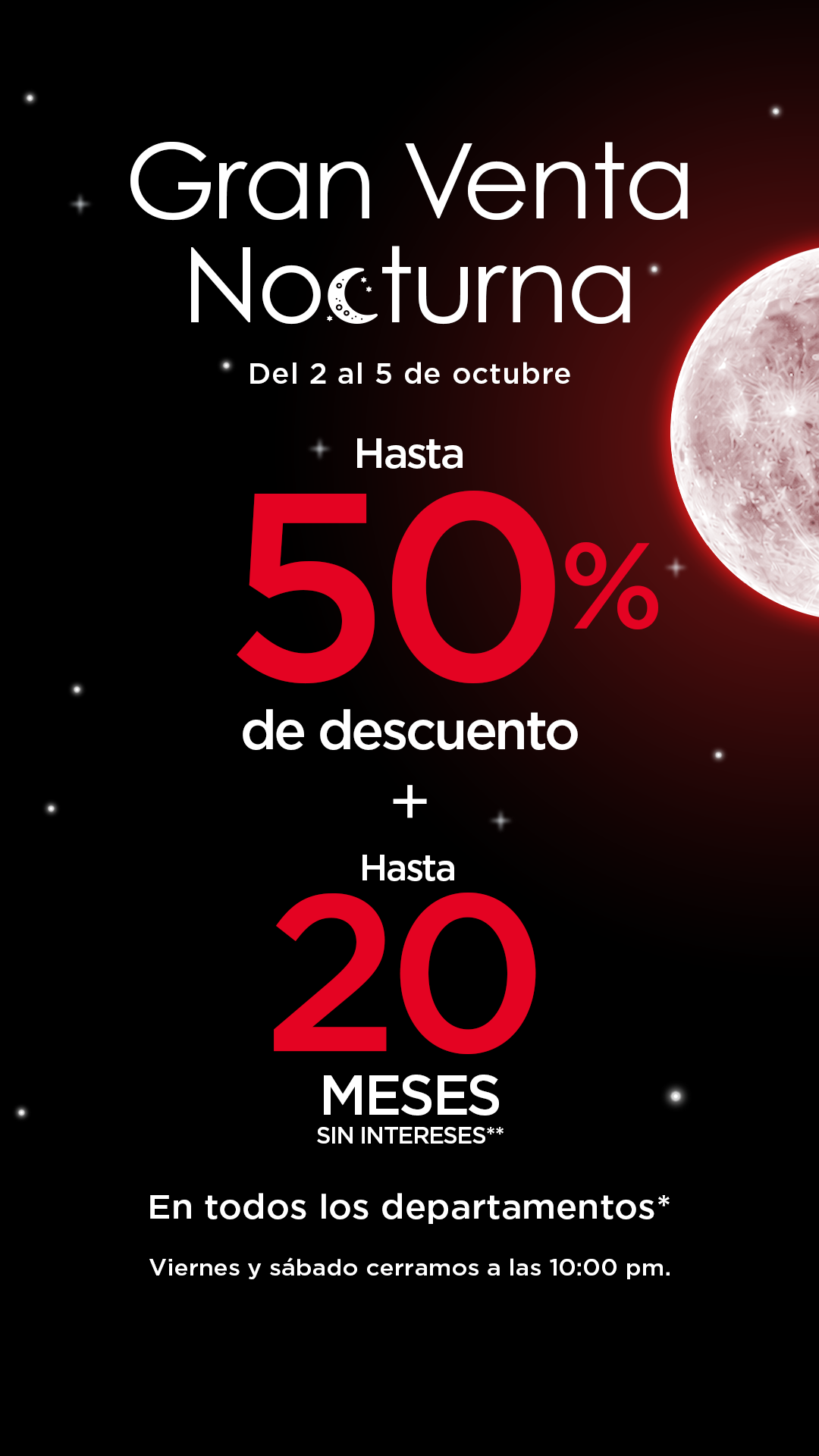 Sears México Facebook ad: ¡En tienda y en línea!