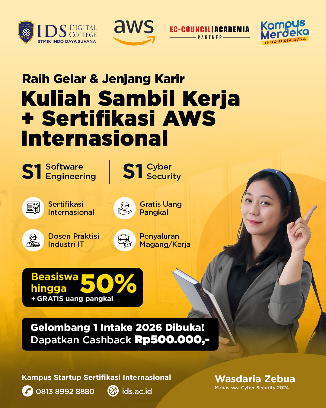 IDS Digital College Facebook ad from Feb 5, 2026