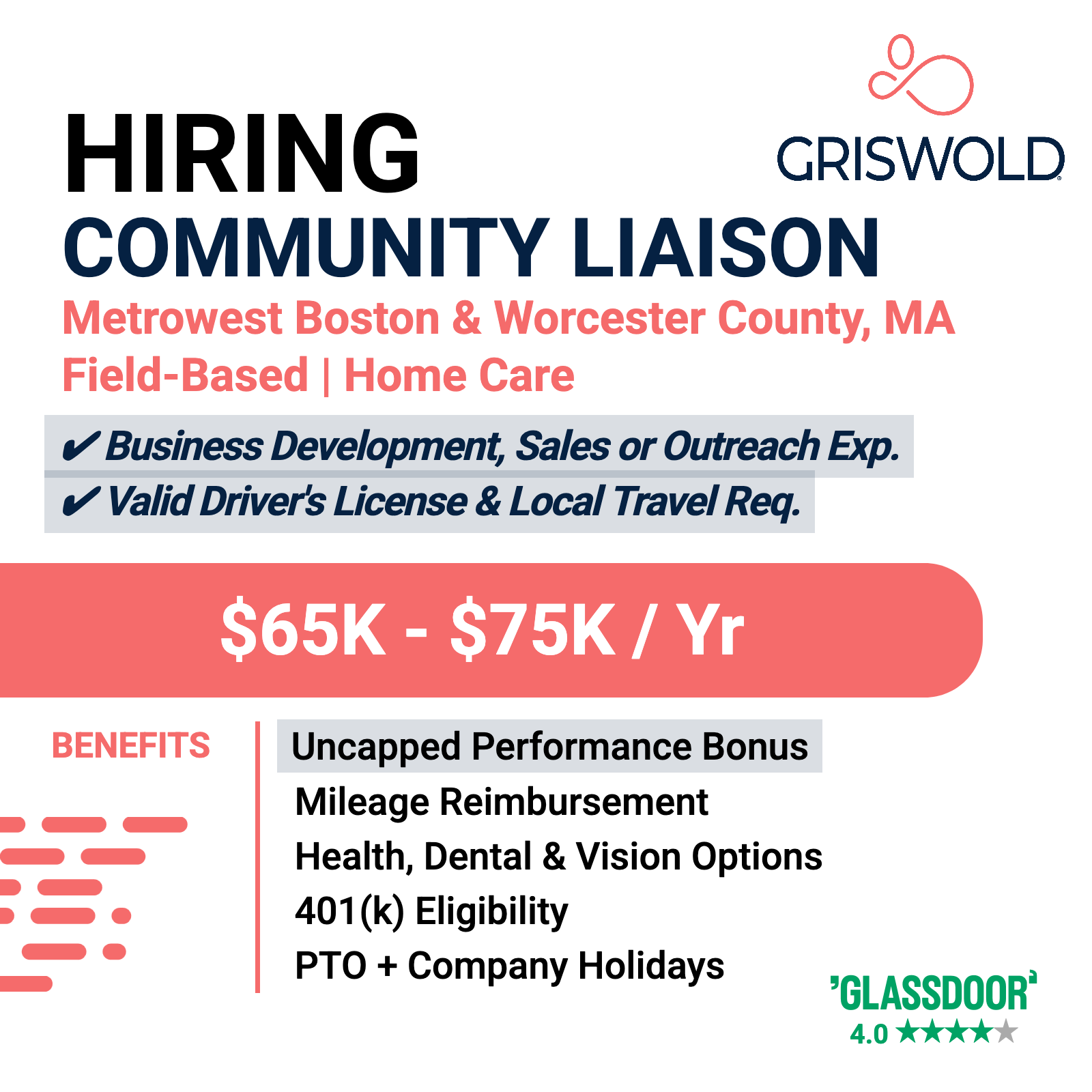 Hireline Healthcare Jobs Facebook ad