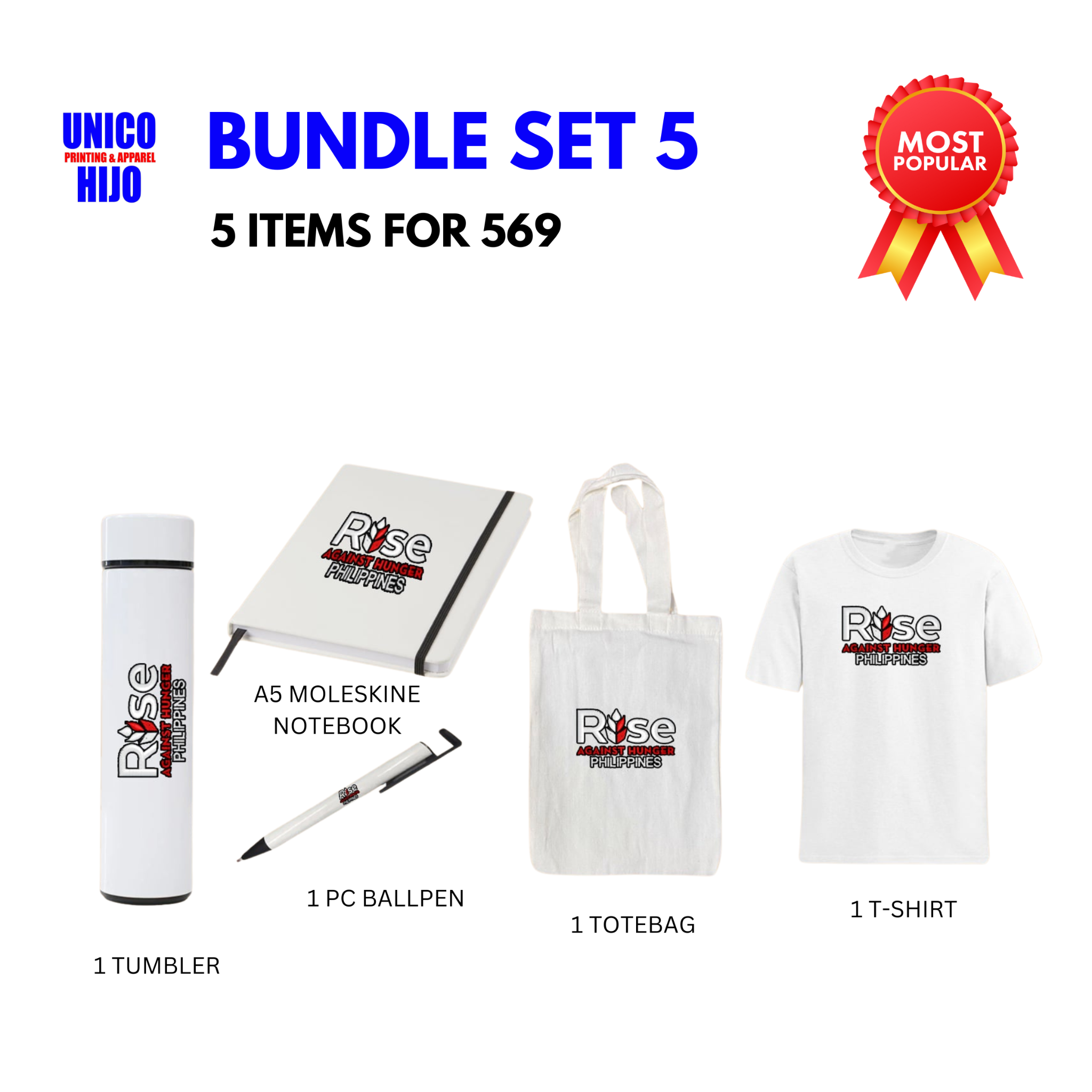 UNICO HIJO Customized Printing Facebook ad: Make Your Event Extra Special with Custom Gifts…