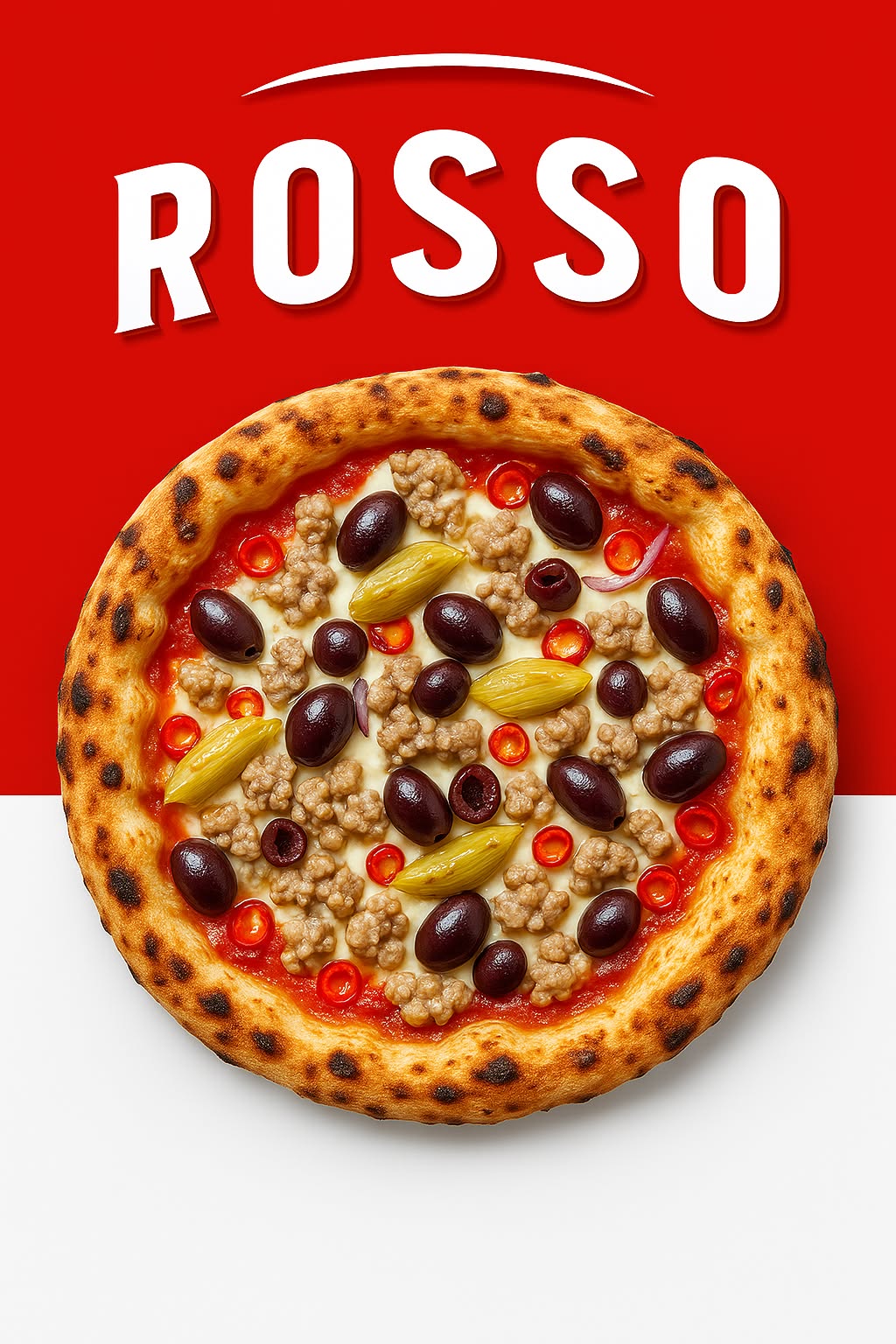 ROSSO Pizzeria Gourmet Nivelles Facebook ad