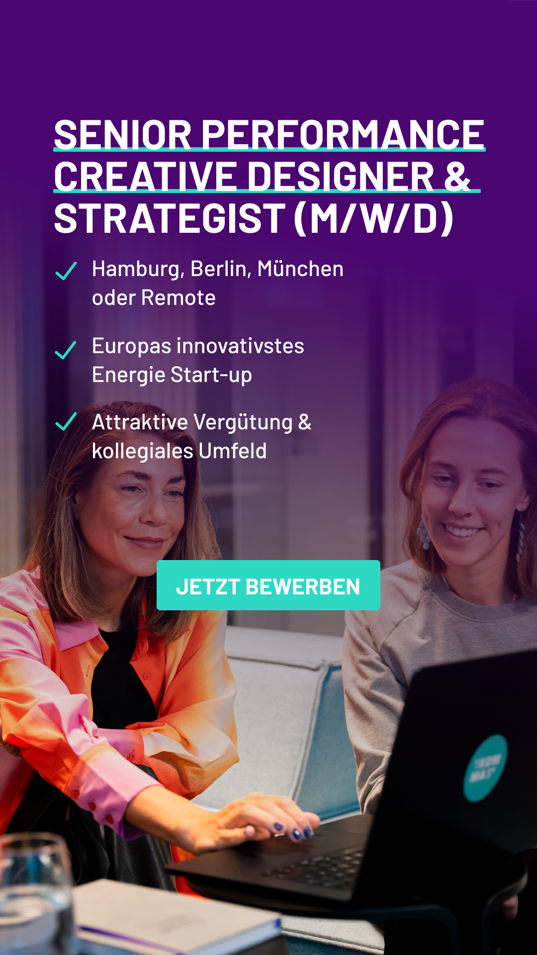 1KOMMA5GRAD Facebook ad