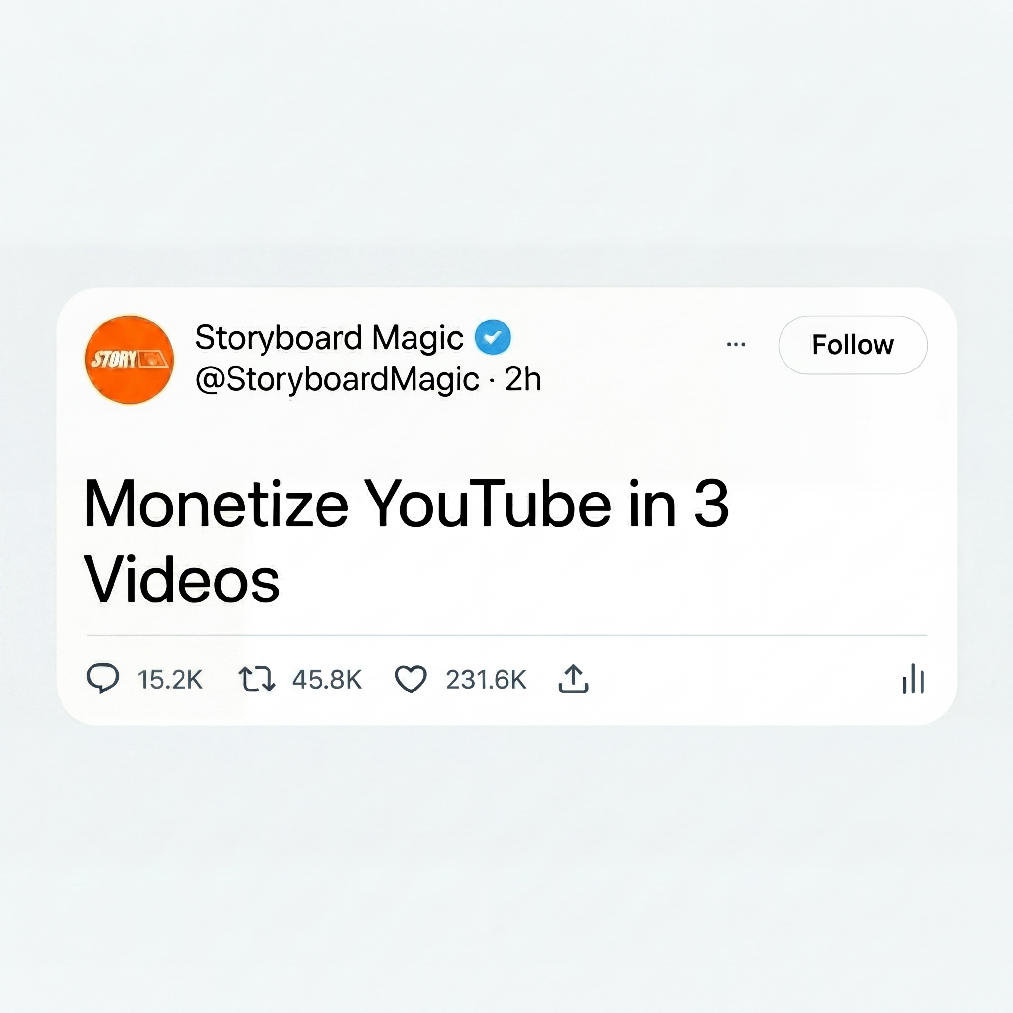 Storyboard Magic  Facebook ad