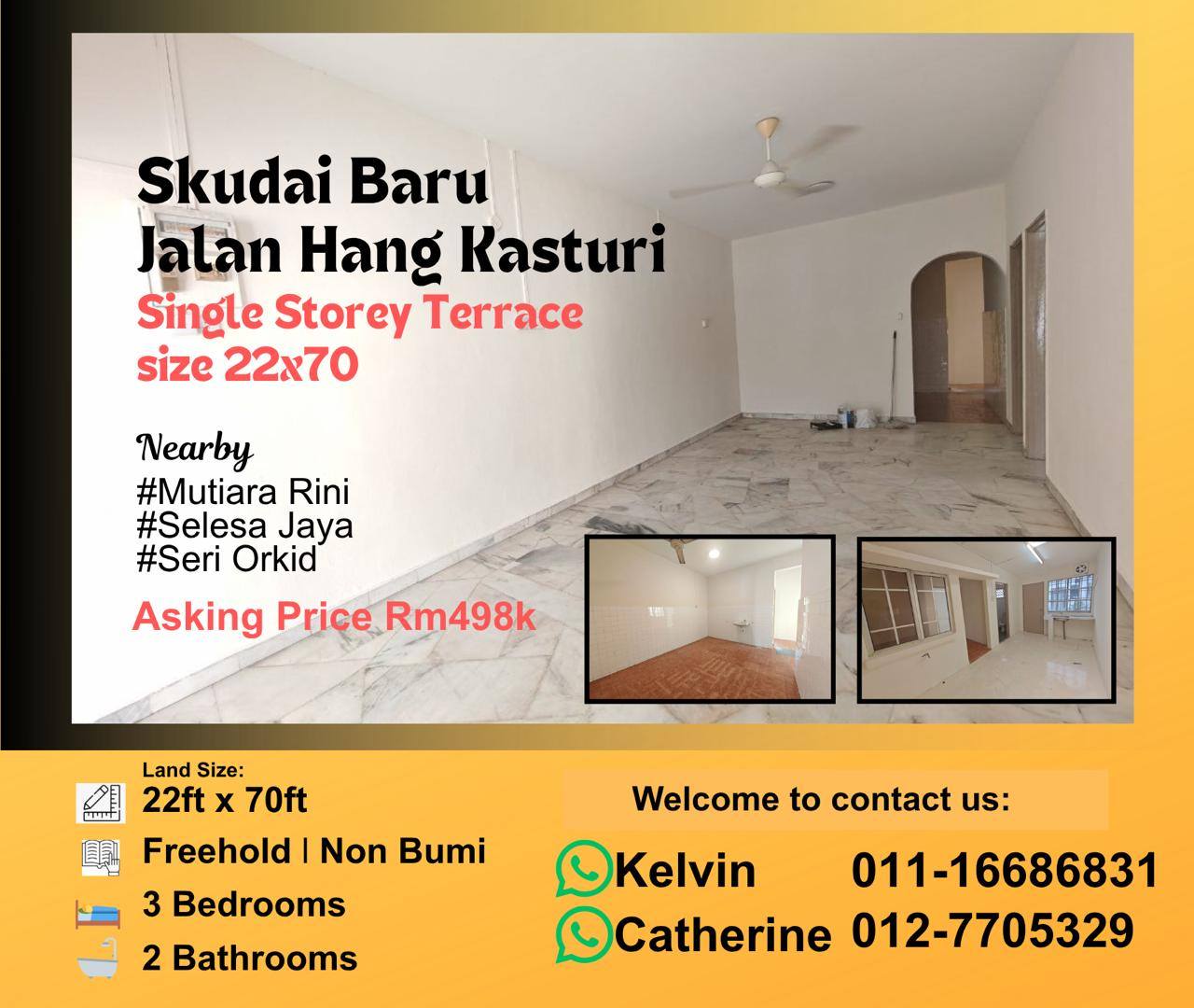 K&C Johor Property Management 产业管理 Facebook ad