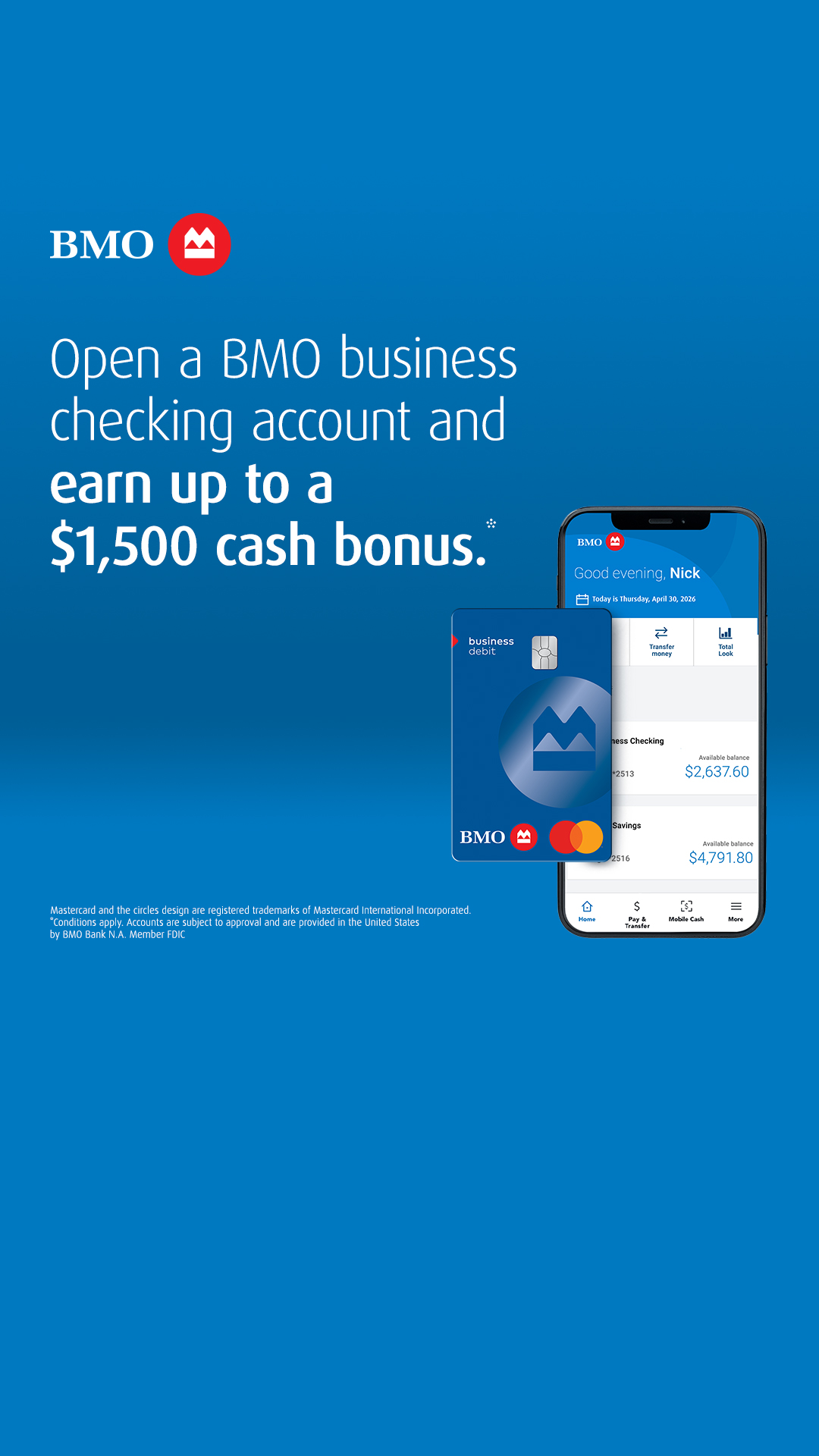 BMO U.S. Facebook ad