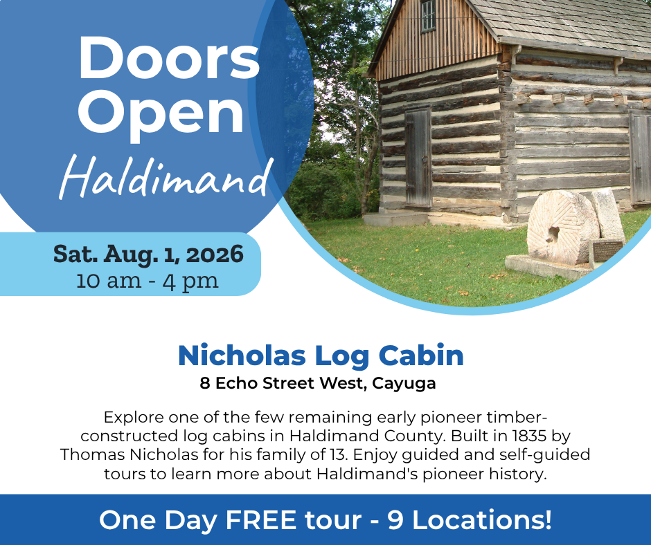 Haldimand County Tourism Facebook ad: Step inside historic sites, community spaces, local…