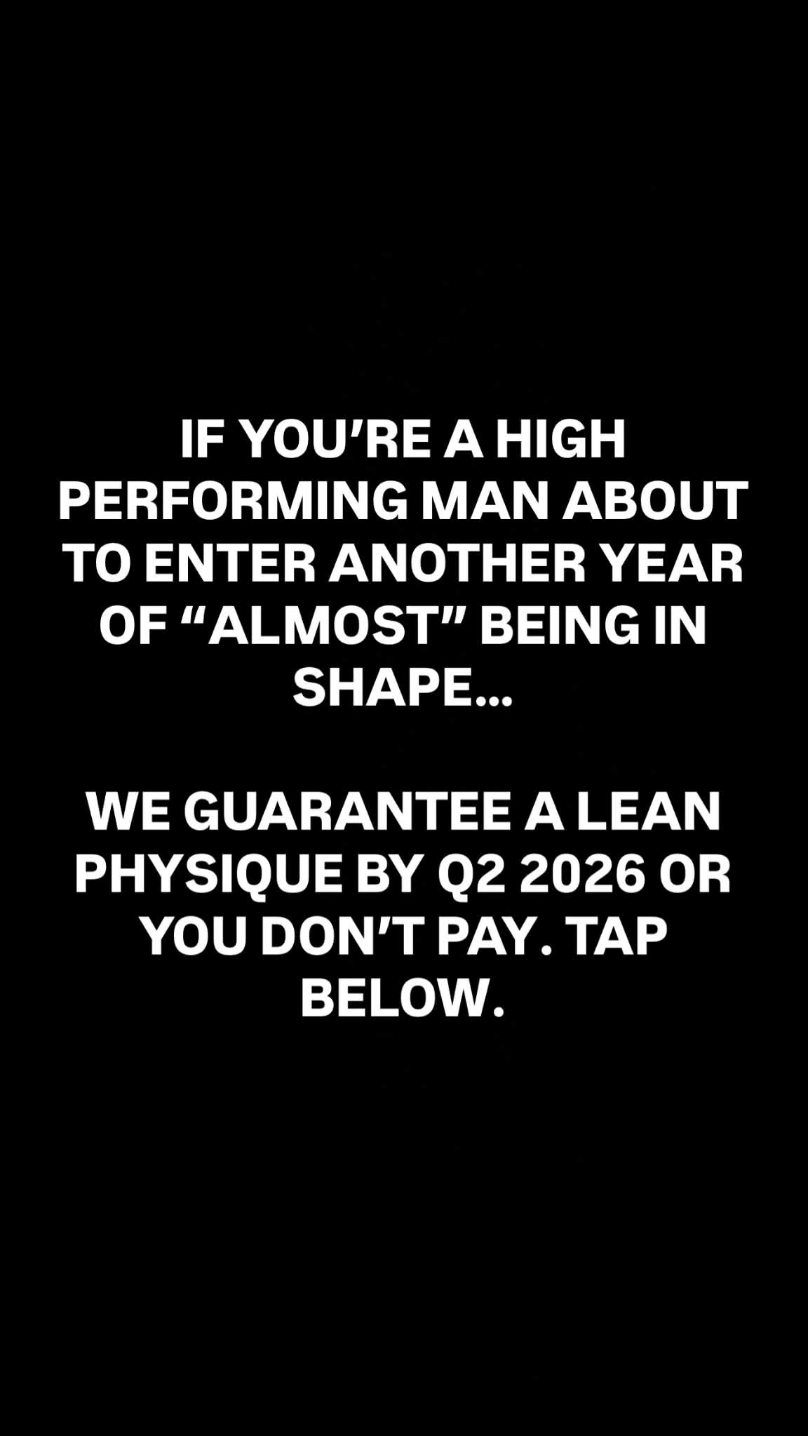 Ben Craughwell Facebook ad