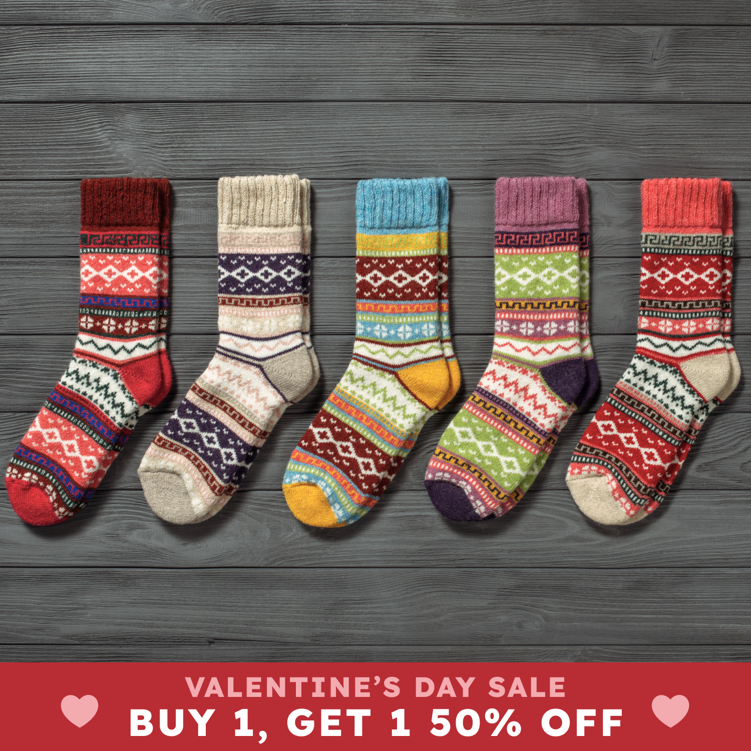 Nordic Socks Facebook ad