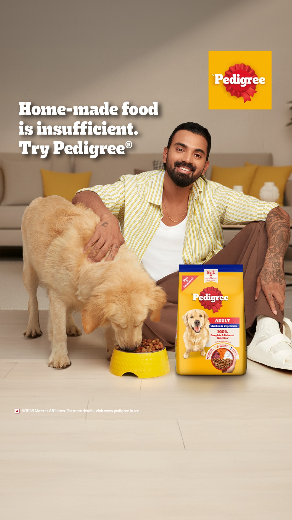 Pedigree India Facebook ad